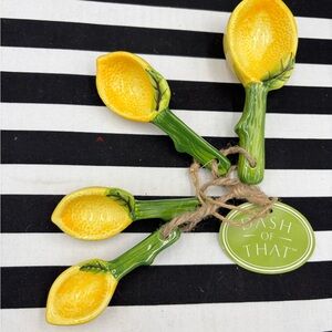 Lemon Measuring Spoons by Dash of That